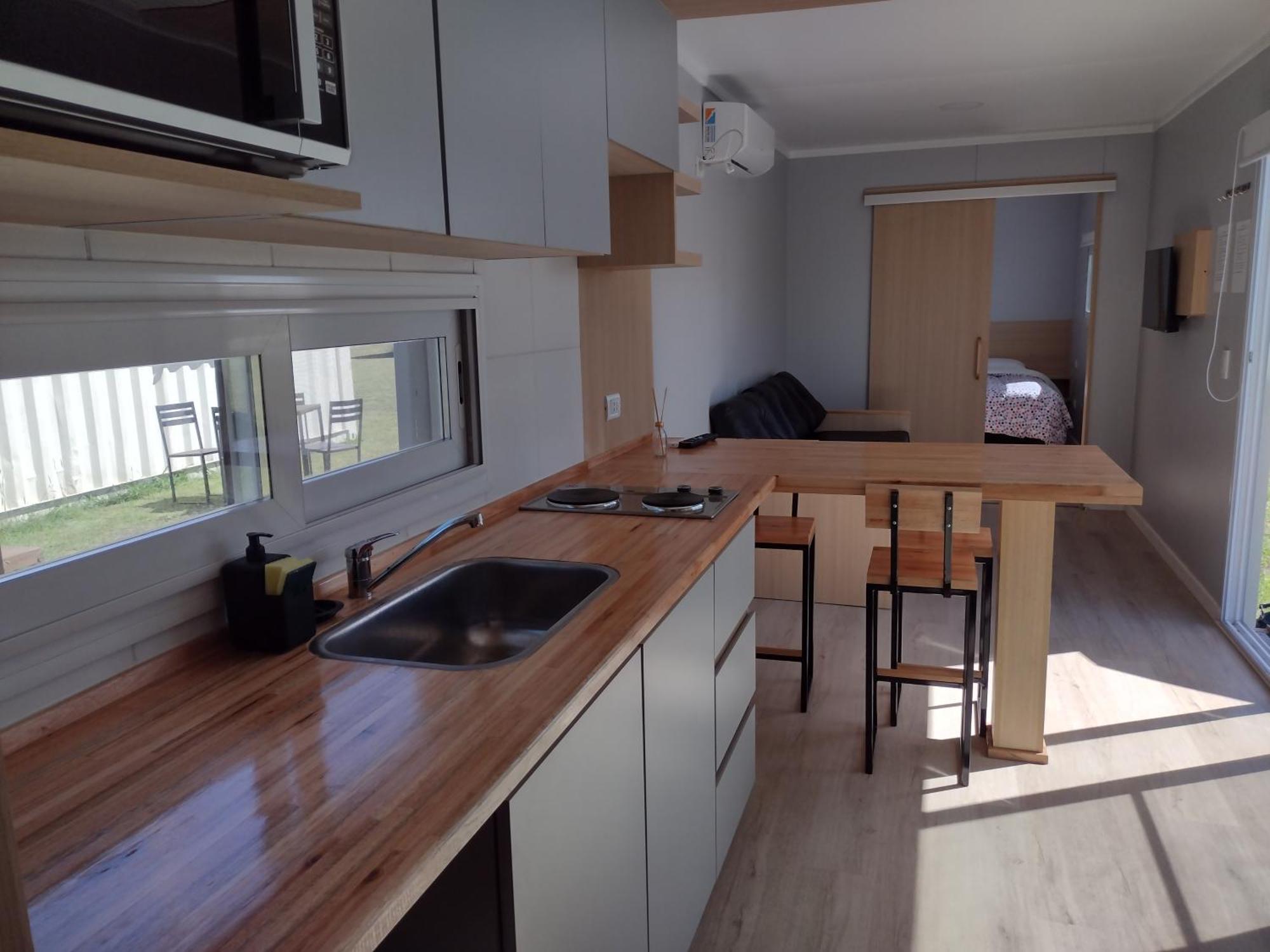 Casas Containers - Barrio Los Teros Con Pileta Compartida - Santa Clara Del Mar Kültér fotó